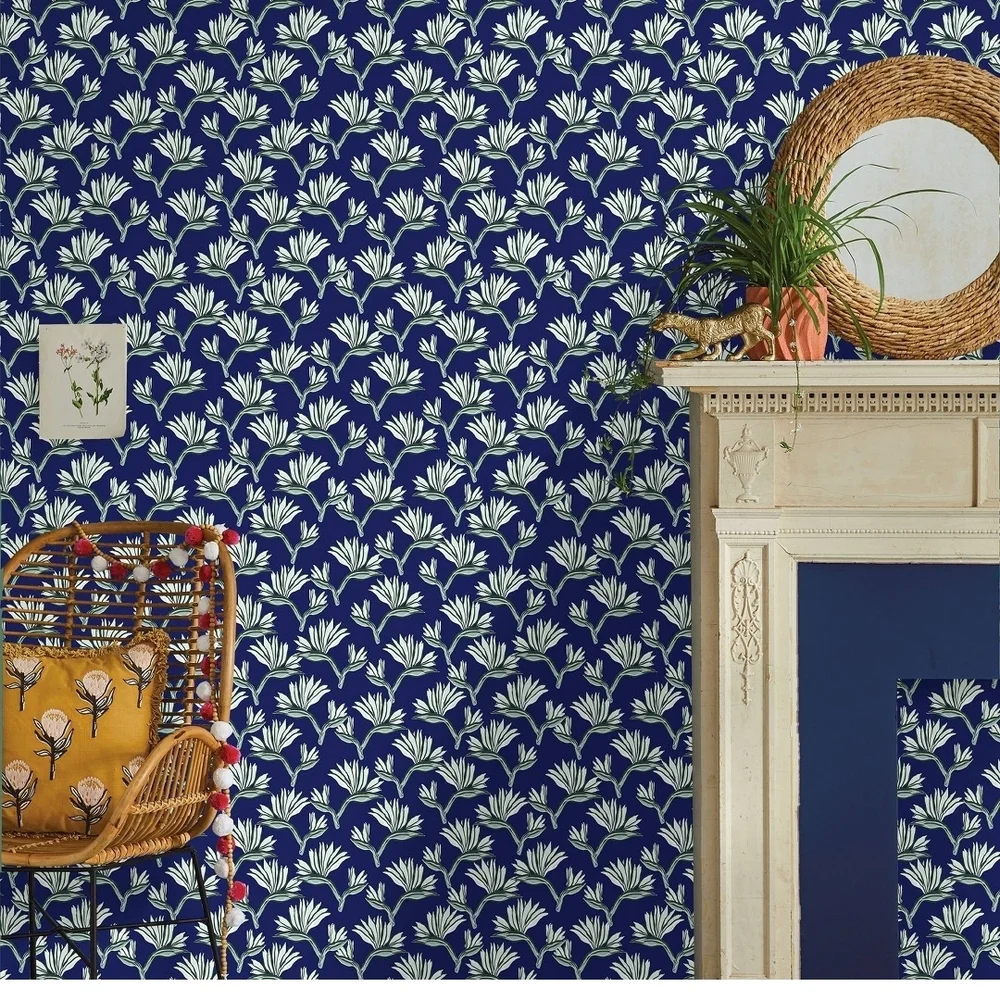 Opalhouse Bird Of Paradise Peel & Stick Wallpaper Blue